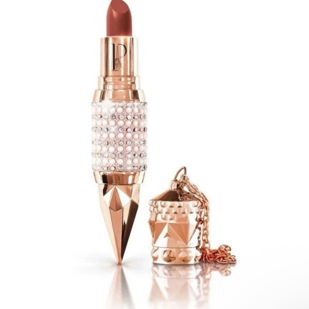 New $180 Enlightenment Predire Prestige Diamond Lotus Flower Velvet Lipstick